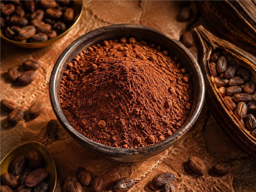 Raw ceremonial-grade cacao