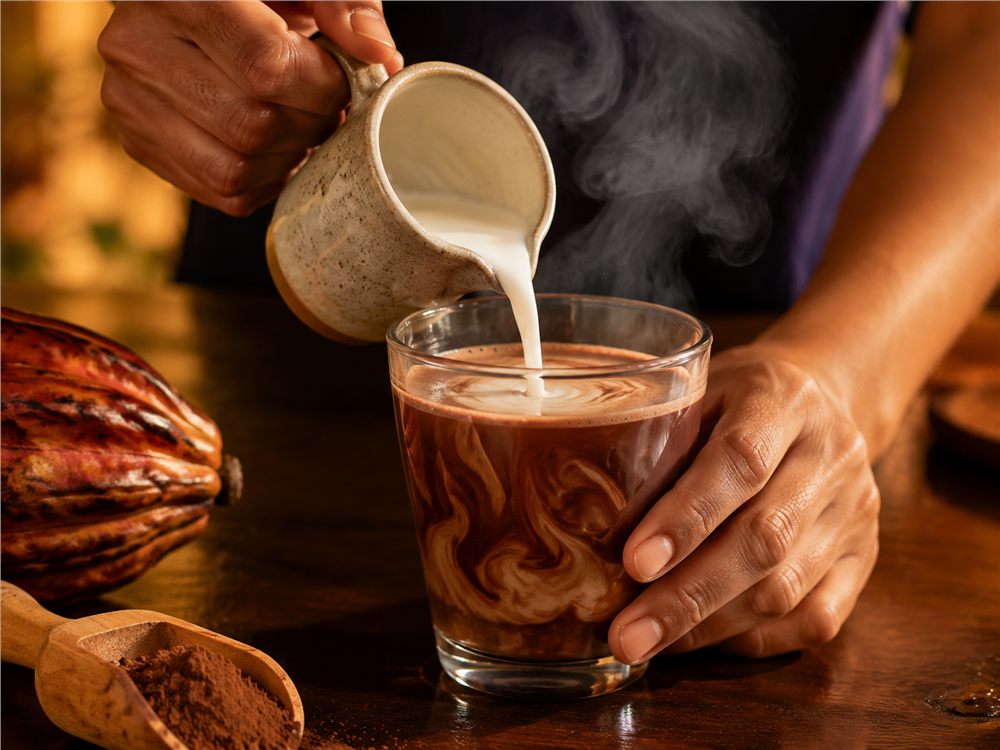 Preparing Cacao Bliss