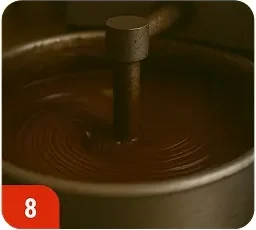 Step 8: Conching