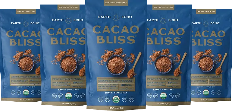 Cacao Bliss product bags