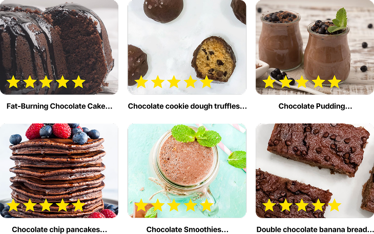 Cacao Bliss dessert recipe preview